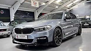 Used 2018 BMW 5 Series M Sport Bluestone Grey - Interior and Exterior details 13