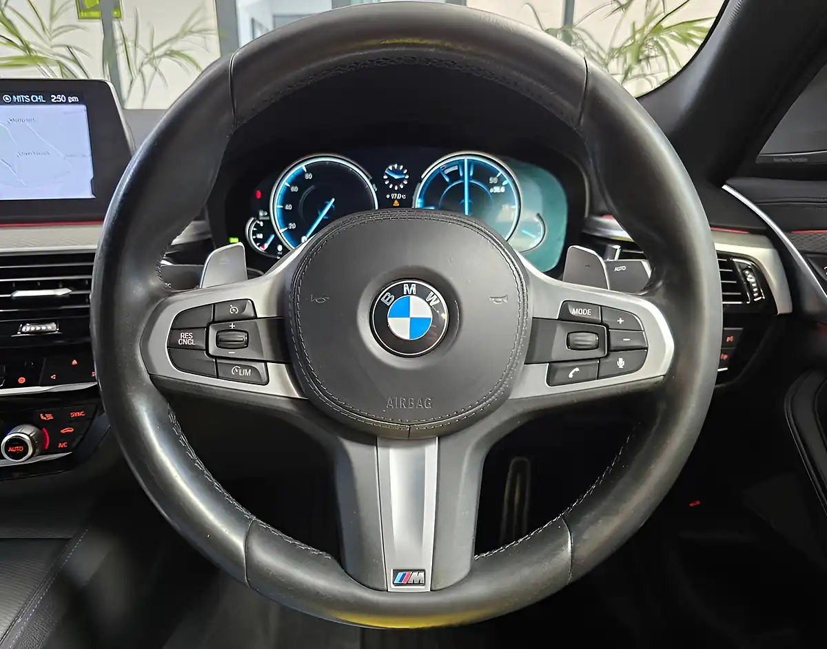 Used 2018 BMW 5 Series M Sport Bluestone Grey - Interior and Exterior details 18