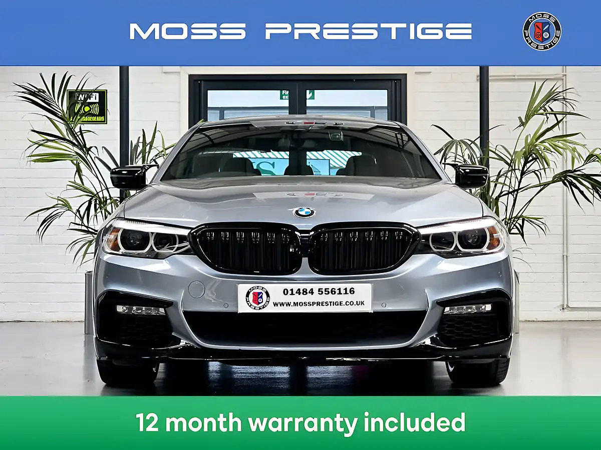 Used 2018 BMW 5 Series M Sport Bluestone Grey - Interior and Exterior details 4