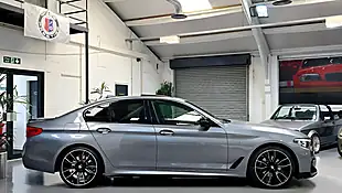 Used 2018 BMW 5 Series M Sport Bluestone Grey - Interior and Exterior details 5