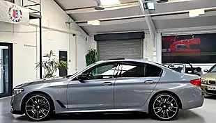 Used 2018 BMW 5 Series M Sport Bluestone Grey - Interior and Exterior details 6