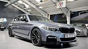 Used 2018 BMW 5 Series M Sport Bluestone Grey - Interior and Exterior details 8