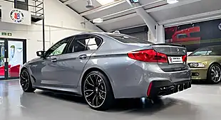 Used 2018 BMW 5 Series M Sport Bluestone Grey - Interior and Exterior details 9
