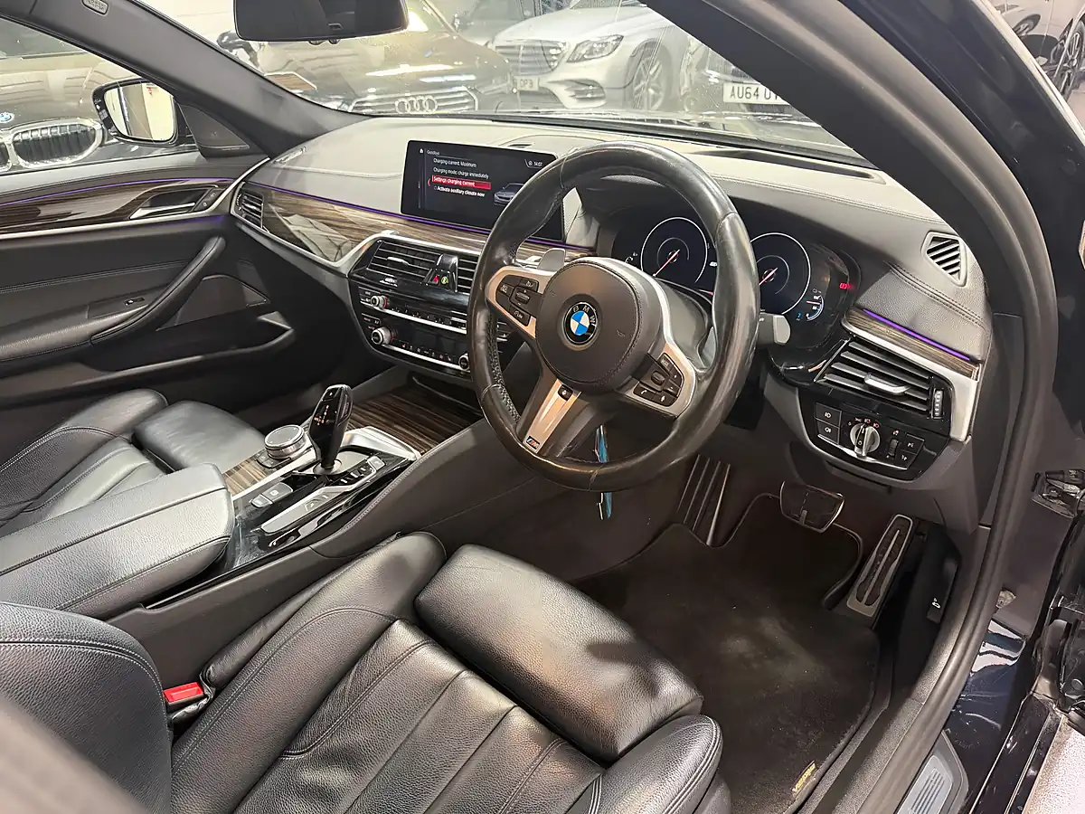 Used 2018 BMW 5 Series M Sport Carbon Black - Interior and Exterior details 11