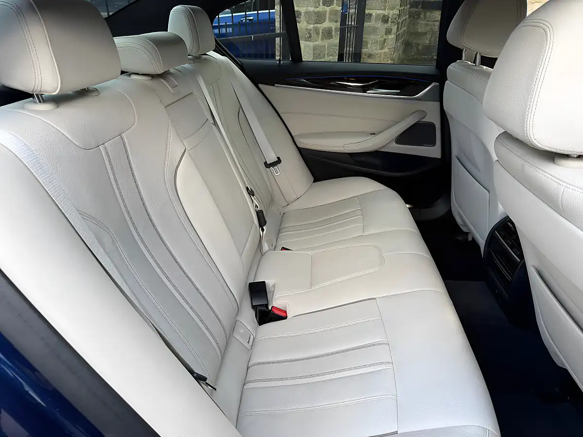 Used 2018 BMW 5 Series M Sport Mediterranean Blue - Interior and Exterior details 12