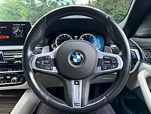 Used 2018 BMW 5 Series M Sport Mediterranean Blue - Interior and Exterior details 14