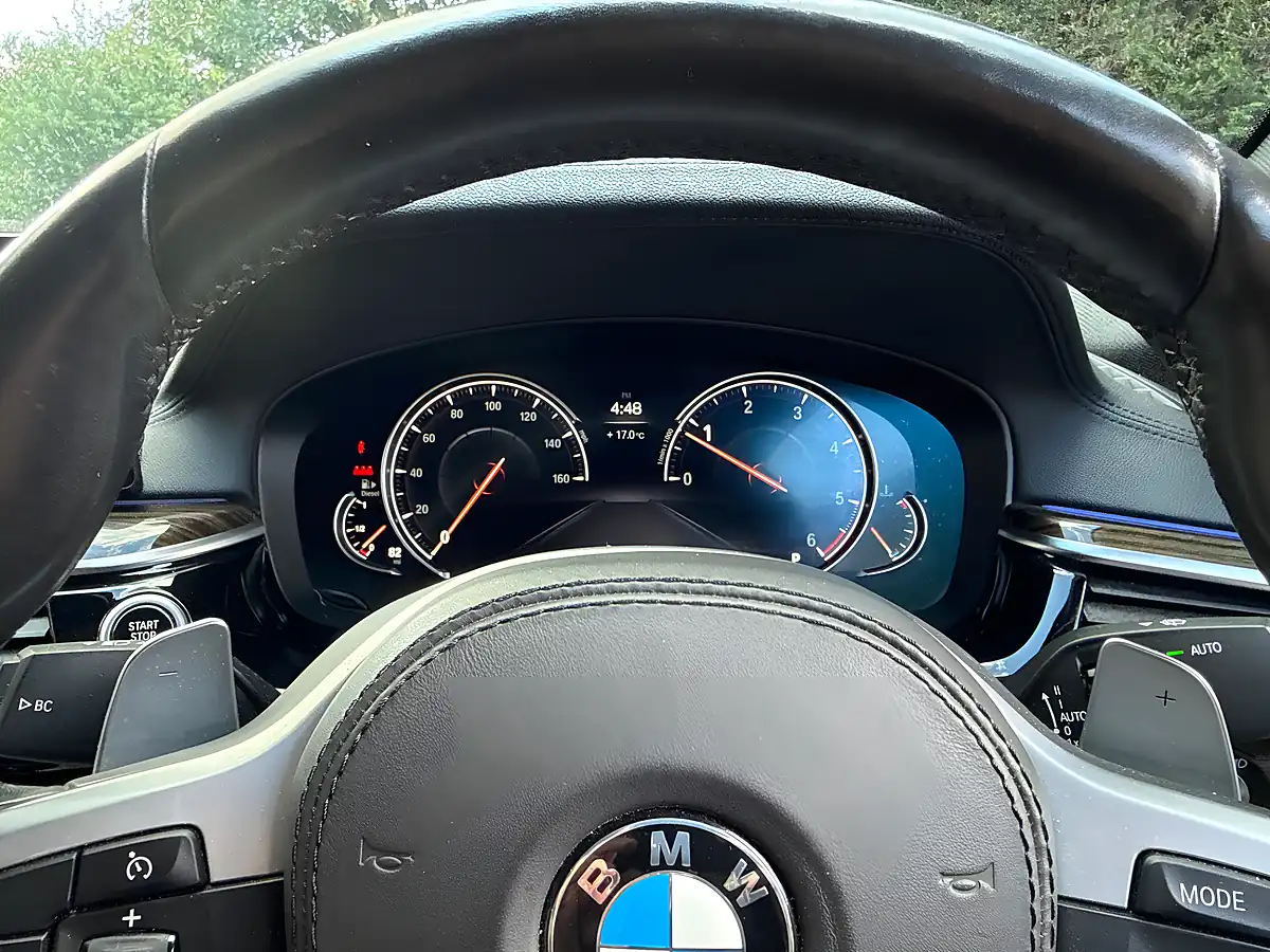 Used 2018 BMW 5 Series M Sport Mediterranean Blue - Interior and Exterior details 15