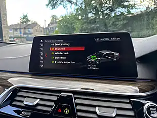 Used 2018 BMW 5 Series M Sport Mediterranean Blue - Interior and Exterior details 19