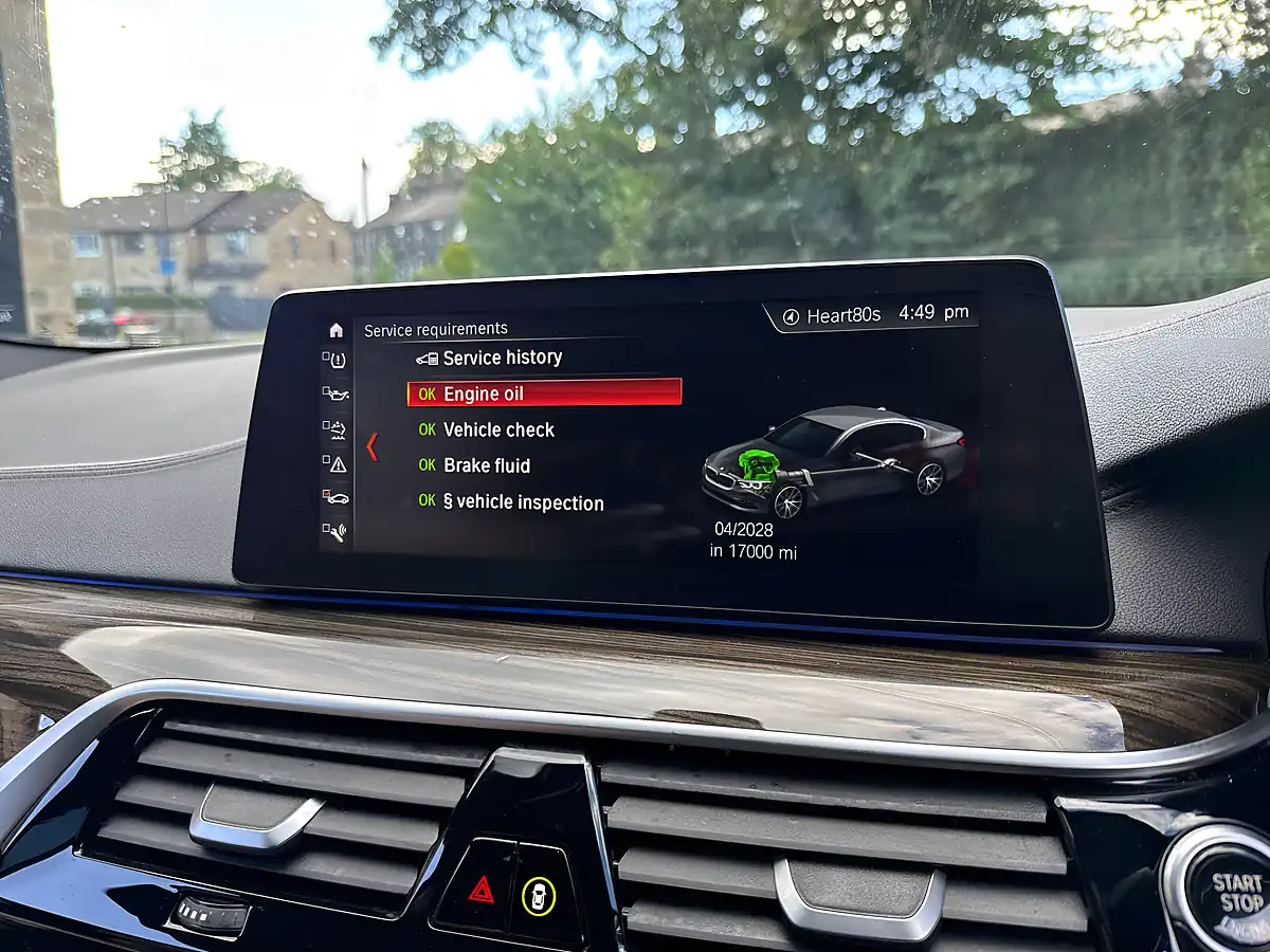 Used 2018 BMW 5 Series M Sport Mediterranean Blue - Interior and Exterior details 19