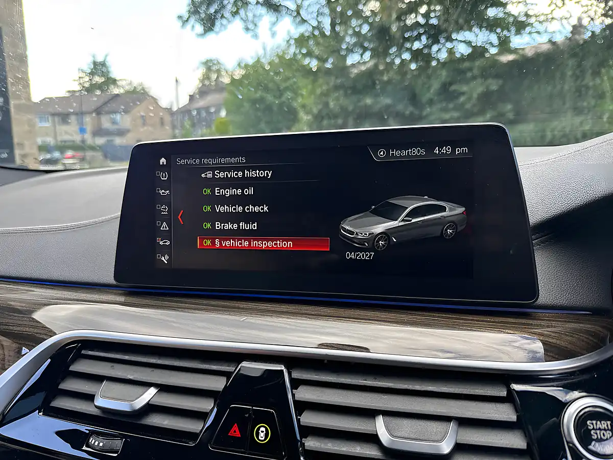 Used 2018 BMW 5 Series M Sport Mediterranean Blue - Interior and Exterior details 20