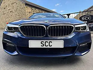 Used 2018 BMW 5 Series M Sport Mediterranean Blue - Interior and Exterior details 5