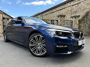 Used 2018 BMW 5 Series M Sport Mediterranean Blue - Interior and Exterior details 9