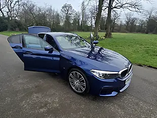 Used 2018 BMW 5 Series M Sport Mediterranean Blue - Interior and Exterior details 19