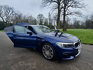 Used 2018 BMW 5 Series M Sport Mediterranean Blue - Interior and Exterior details 7