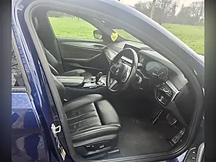 Used 2018 BMW 5 Series M Sport Mediterranean Blue - Interior and Exterior details 9