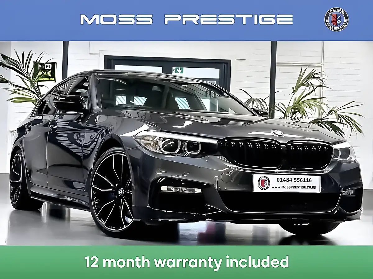 Used 2018 BMW 5 Series M Sport Sophisto Grey Xirallic - Front View