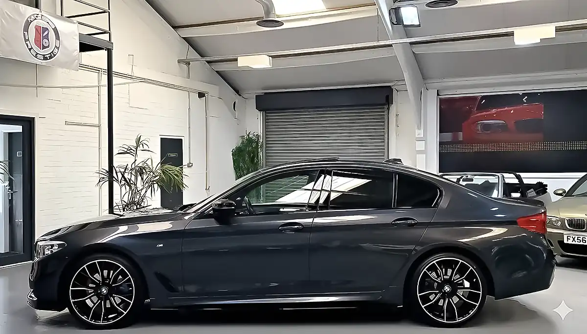 Used 2018 BMW 5 Series M Sport Sophisto Grey Xirallic - Interior and Exterior details 5