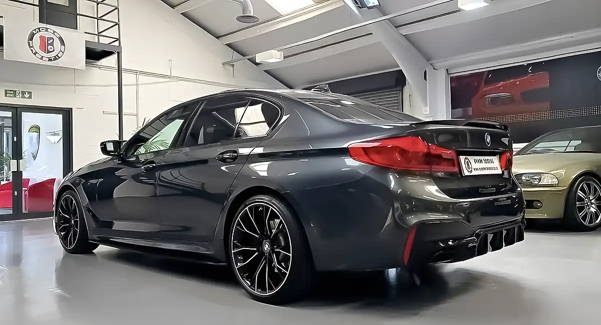 Used 2018 BMW 5 Series M Sport Sophisto Grey Xirallic - Interior and Exterior details 8