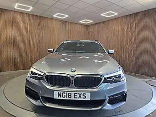 Used 2018 BMW 5 Series M Sport Touring Blue - Interior and Exterior details 3
