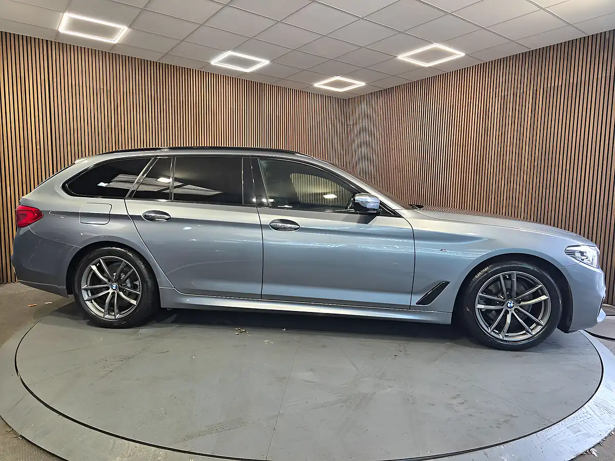 Used 2018 BMW 5 Series M Sport Touring Blue - Interior and Exterior details 8