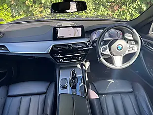 Used 2018 BMW 5 Series M Sport Touring Mediterranean Blue - Interior and Exterior details 12