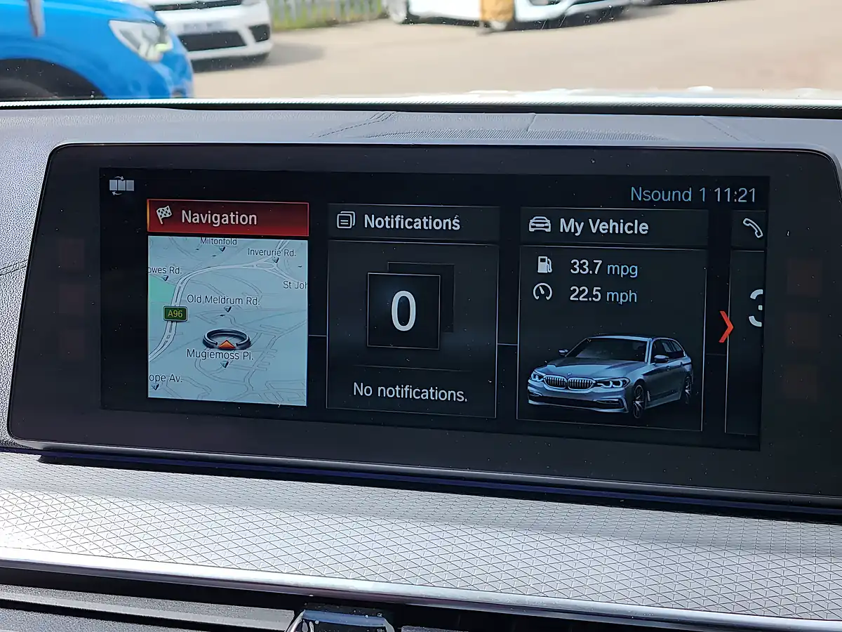 Used 2018 BMW 5 Series M Sport Touring White - Interior and Exterior details 10