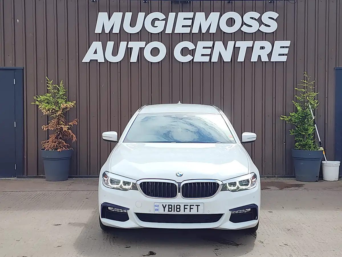 Used 2018 BMW 5 Series M Sport Touring White - Interior and Exterior details 3