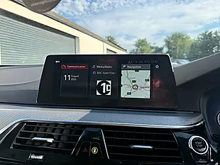 Used 2018 BMW 5 Series M Sport Touring White - Interior and Exterior details 12