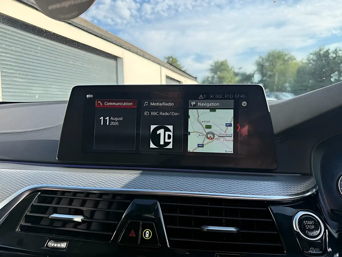 Used 2018 BMW 5 Series M Sport Touring White - Interior and Exterior details 12
