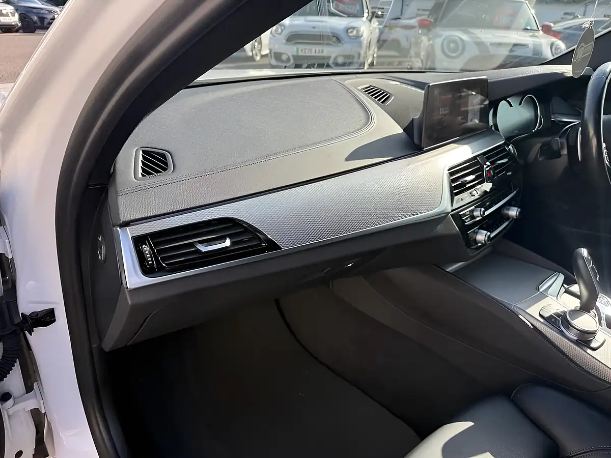 Used 2018 BMW 5 Series M Sport Touring White - Interior and Exterior details 18