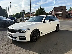 Used 2018 BMW 5 Series M Sport Touring White - Interior and Exterior details 9