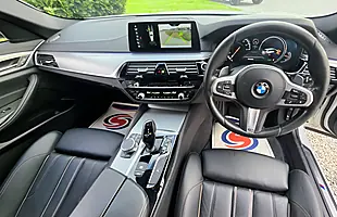 Used 2018 BMW 5 Series M Sport Touring White - Interior and Exterior details 11
