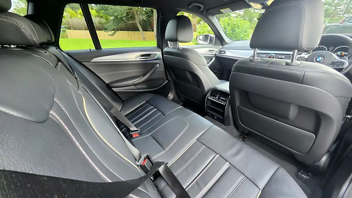 Used 2018 BMW 5 Series M Sport Touring White - Interior and Exterior details 14