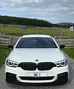 Used 2018 BMW 5 Series M Sport Touring White - Interior and Exterior details 4