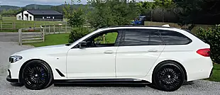 Used 2018 BMW 5 Series M Sport Touring White - Interior and Exterior details 5