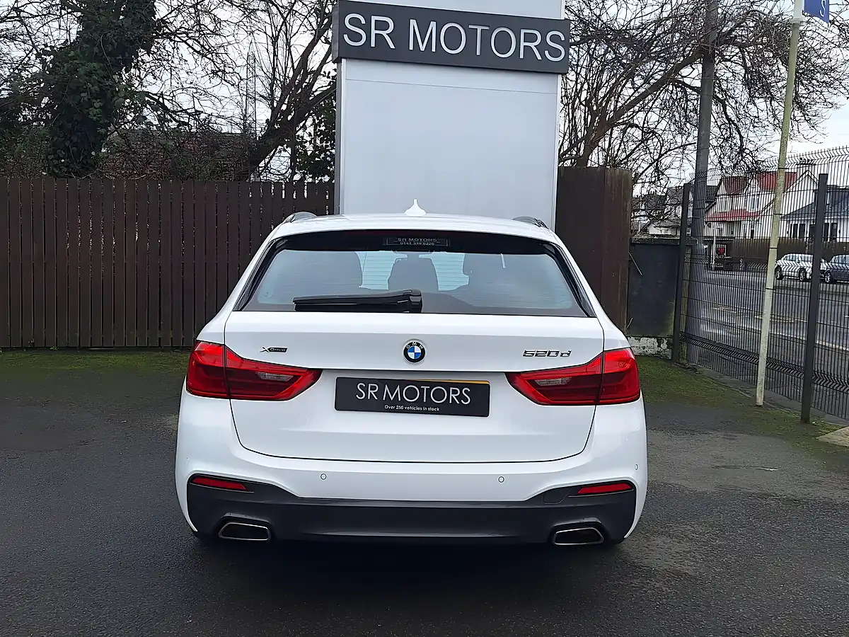 Used 2018 BMW 5 Series M Sport Touring White - Interior and Exterior details 4