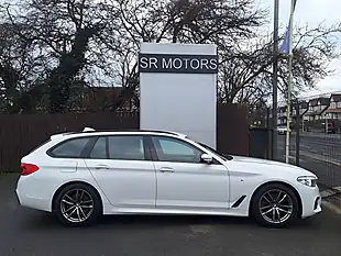 Used 2018 BMW 5 Series M Sport Touring White - Interior and Exterior details 5