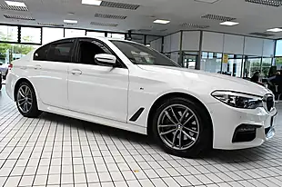 Used 2018 BMW 5 Series M Sport White - Interior and Exterior details 8