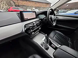 Used 2018 BMW 5 Series Se Imperial Blue Xirallic - Interior and Exterior details 11