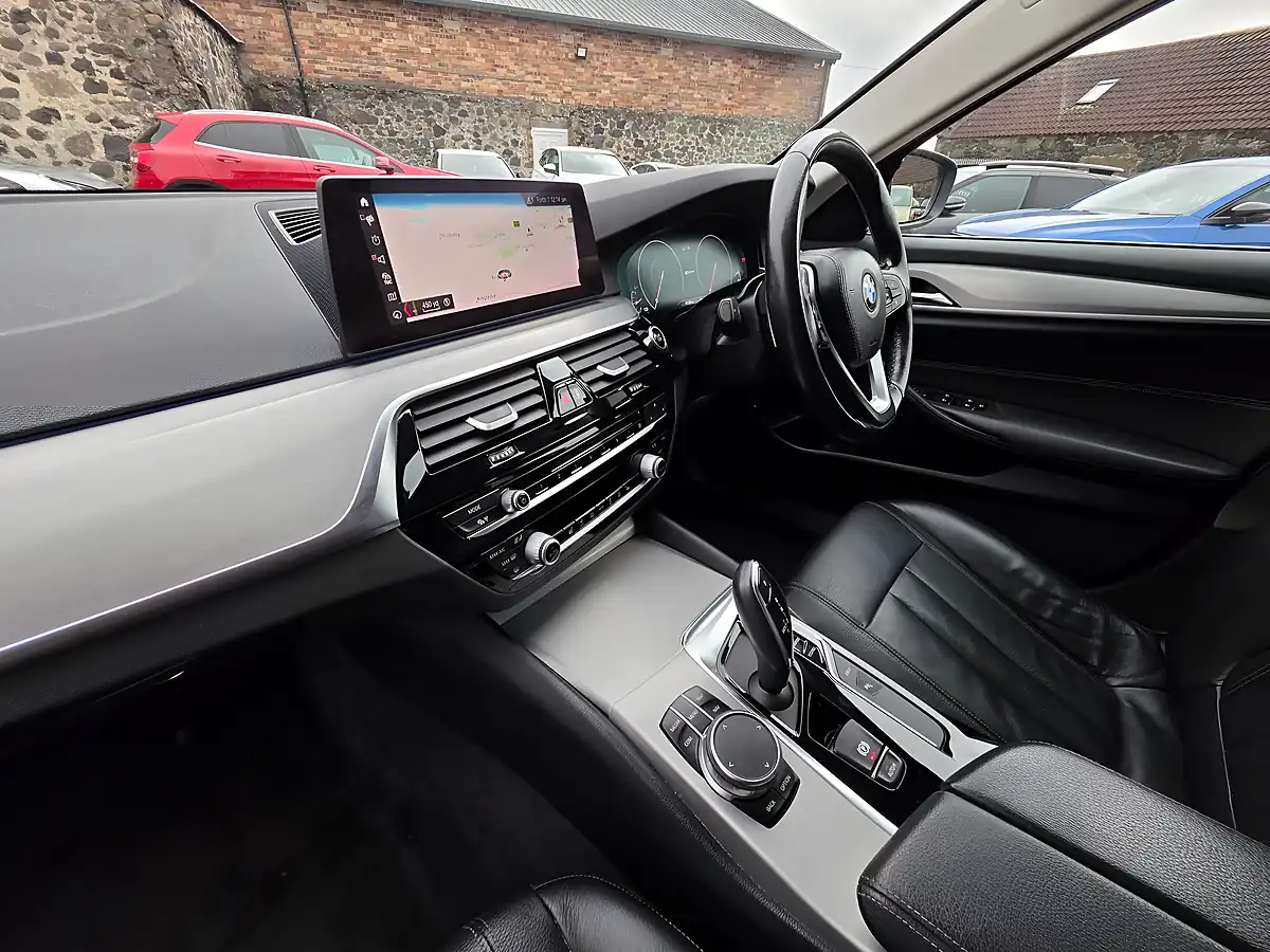 Used 2018 BMW 5 Series Se Imperial Blue Xirallic - Interior and Exterior details 11