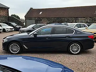 Used 2018 BMW 5 Series Se Imperial Blue Xirallic - Interior and Exterior details 14