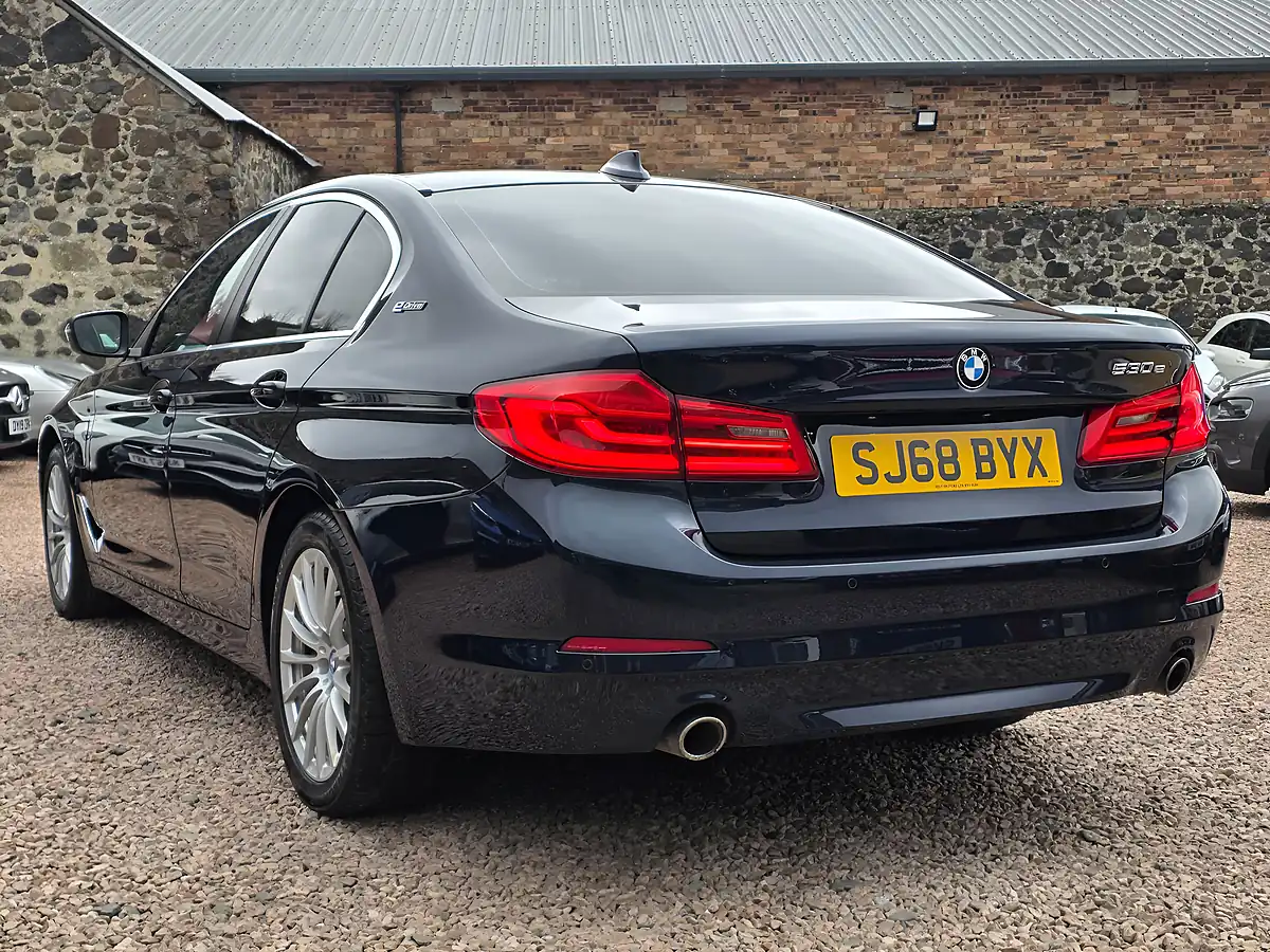 Used 2018 BMW 5 Series Se Imperial Blue Xirallic - Interior and Exterior details 15
