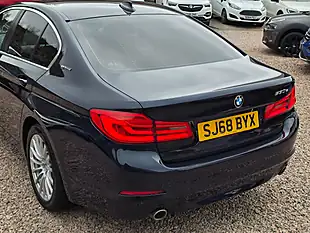 Used 2018 BMW 5 Series Se Imperial Blue Xirallic - Interior and Exterior details 16
