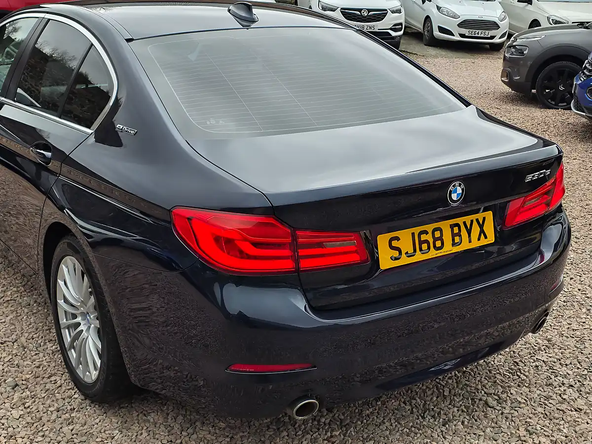 Used 2018 BMW 5 Series Se Imperial Blue Xirallic - Interior and Exterior details 16