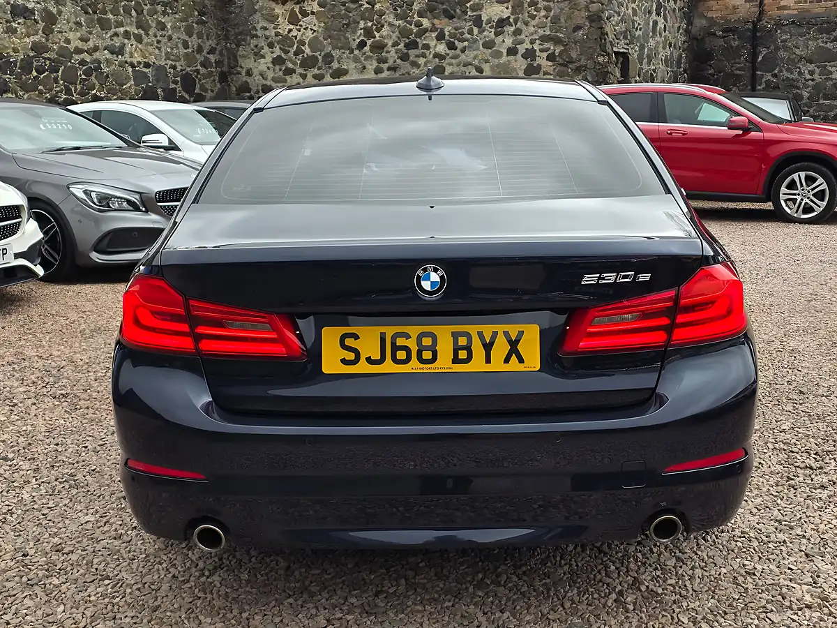 Used 2018 BMW 5 Series Se Imperial Blue Xirallic - Interior and Exterior details 17