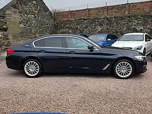 Used 2018 BMW 5 Series Se Imperial Blue Xirallic - Interior and Exterior details 19
