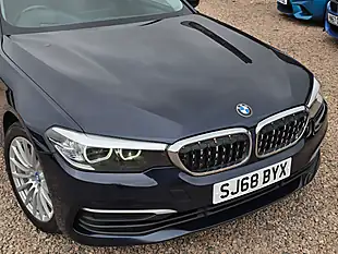 Used 2018 BMW 5 Series Se Imperial Blue Xirallic - Interior and Exterior details 2