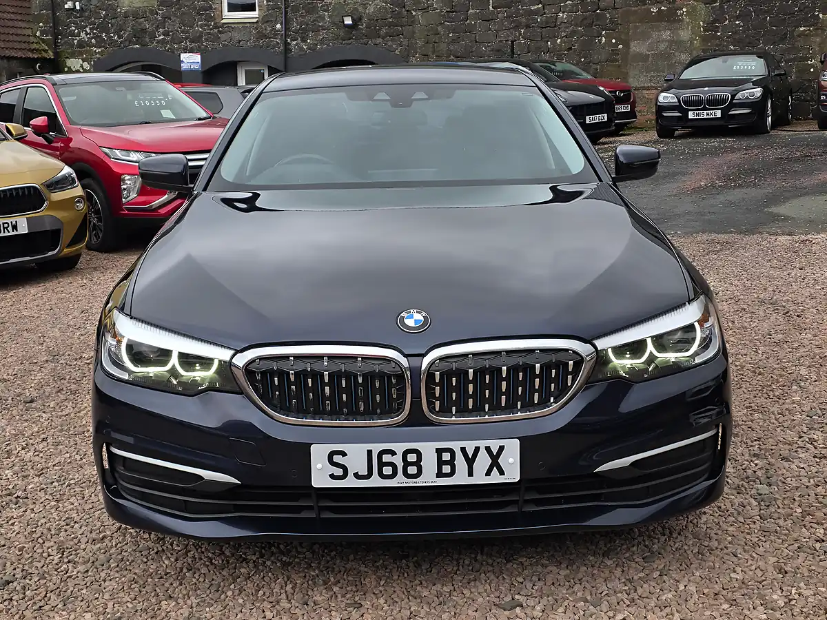 Used 2018 BMW 5 Series Se Imperial Blue Xirallic - Interior and Exterior details 3