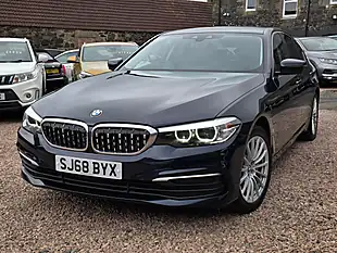Used 2018 BMW 5 Series Se Imperial Blue Xirallic - Interior and Exterior details 5