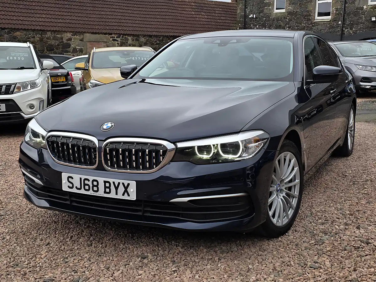 Used 2018 BMW 5 Series Se Imperial Blue Xirallic - Interior and Exterior details 5